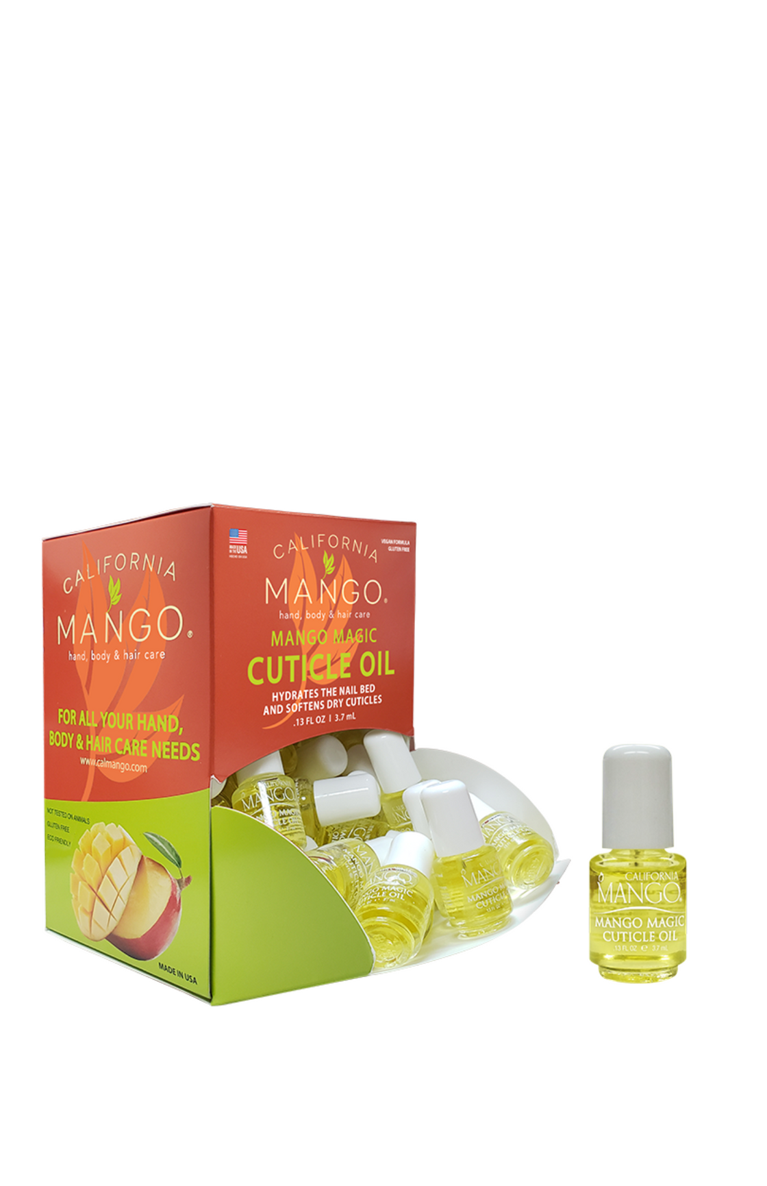 Mango Magic Cuticle Oil 7.5ml 40 Pce Trial Box