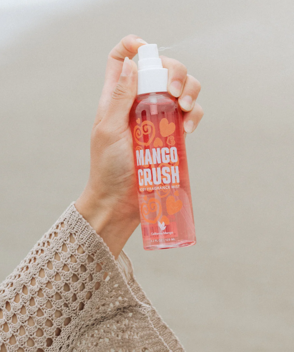 Mango CRUSH Body Fragrance Mist 12 x Units + Tester & Counter Display Unit-COMING SOON