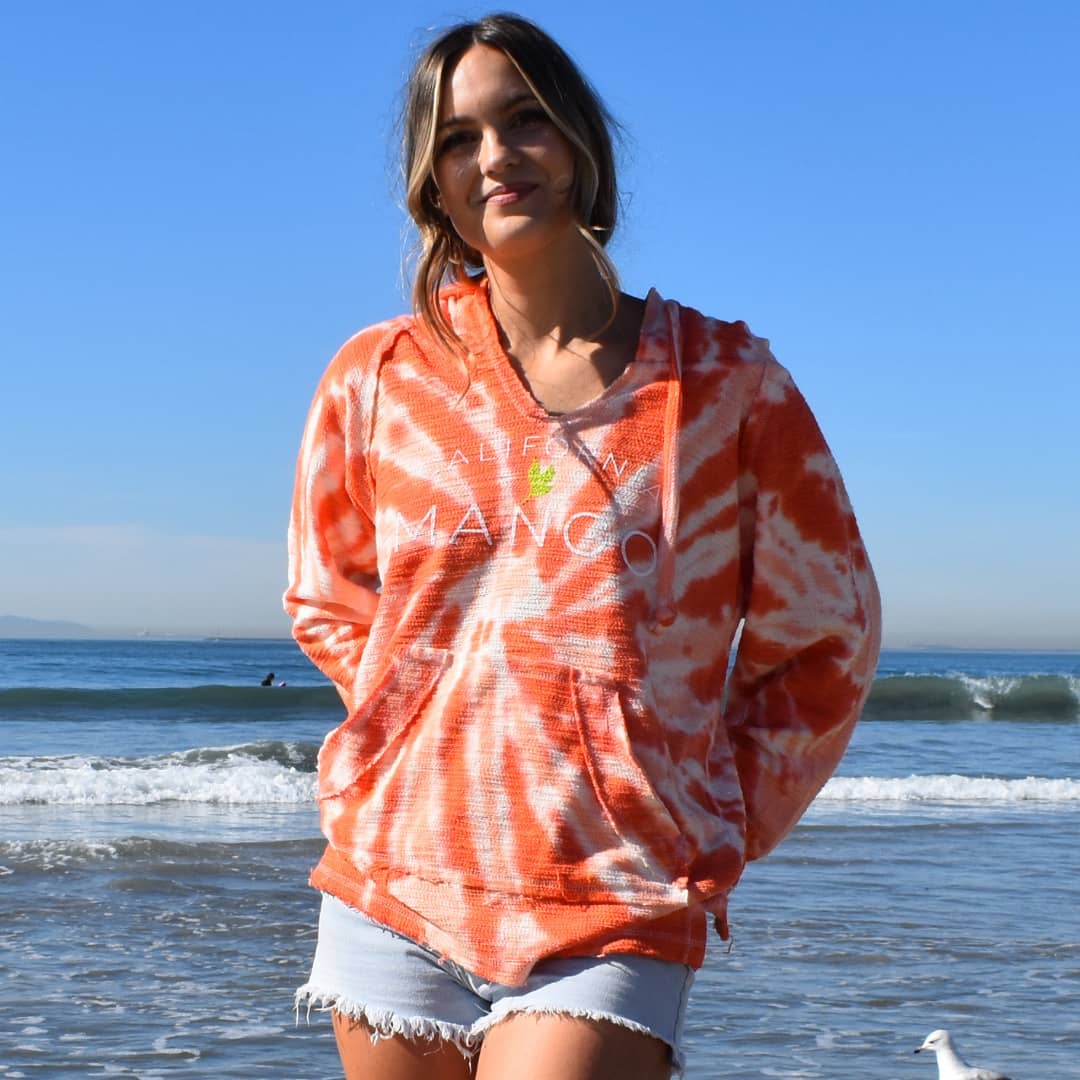 Beach Vibes Tie Dye Hoodie